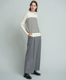 23区 【SACRA】エクストラファインメリノ ボーダーニット