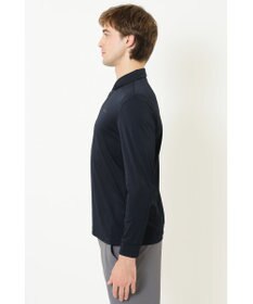 DAKS 【DAKS GOLF】冷感テクスチャ長袖ポロ