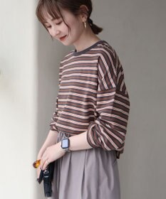 AMERICAN HOLIC マルチボーダーカットプルオーバー