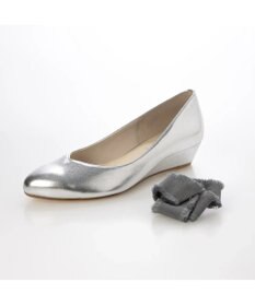 MODE ET JACOMO <MODE ET JACOMO>２WAYリボンコサージュウエッジパンプス