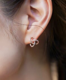 Tiaclasse 【選べる2TYPEデザイン】【金属アレルギー対応】 トゥワインピアス＆イヤリング