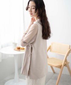 WEGO サイドリボンテーラードベスト