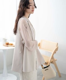 WEGO サイドリボンテーラードベスト