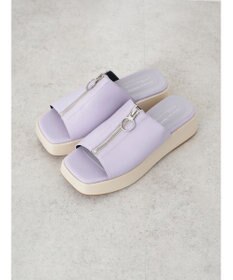 earth music&ecology ＯＲｉｅｎｔａｌＴＲａｆｆｉｃ　フロントジップサンダル