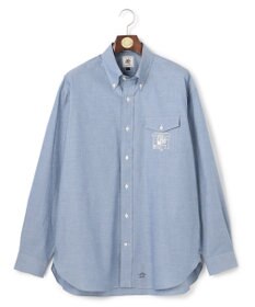 J.PRESS MEN 【AaronChang】【UNISEX】コットンダンガリー シャツ / B.D. / Baggy-Fit