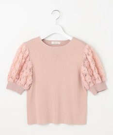 Feroux ブーケスリーブ ニットプルオーバー