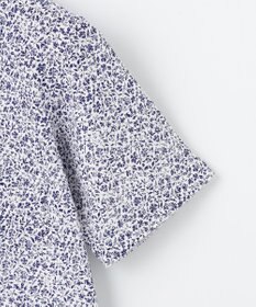 JOSEPH ABBOUD 【吸水速乾/イージーケア】シャンブレープリント ジャージ シャツ