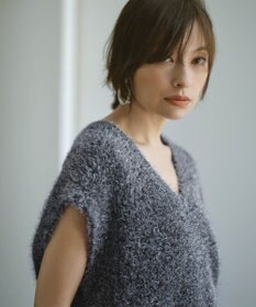 ICB 【洗える】 ルレックスファー ベスト