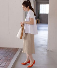 組曲 S 【2WAY】レース襟フレンチテリー カットソー