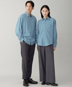 UNFILO MENS 【男女兼用】クリーンチェック ネルシャツ