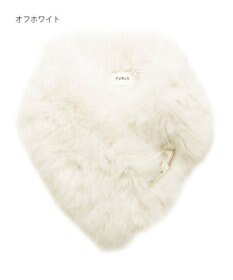 MOONBAT 【WEB限定】FURLA ベルト付きリッチフェイクファーマフラー