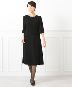 自由区 FORMAL 【オールシーズン対応】バーズアイ ジャケット+ワンピース