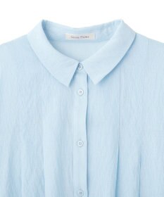 Green Parks タック入りオーバーサイズシャツ