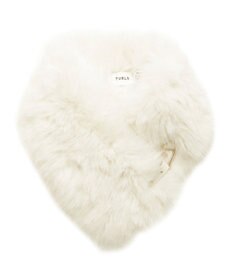 MOONBAT 【WEB限定】FURLA ベルト付きリッチフェイクファーマフラー