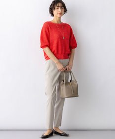 23区 S 【先行予約】ピュアリネン パフスリーブ ニット