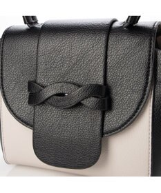 UNBILLION kakatoo ツイストデザインフラップ2wayミニショルダー