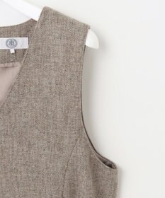 J.PRESS LADIES シャンブレーツイル ジャンパースカート