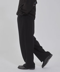 WEGO 【ウエストゴム/MLサイズ展開/ユニセックス着用ITEM】ボンディングワイドスウェットパンツ