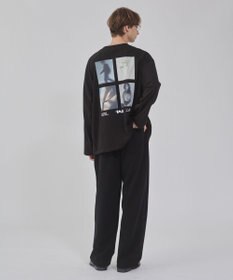 WEGO 【ウエストゴム/MLサイズ展開/ユニセックス着用ITEM】ボンディングワイドスウェットパンツ