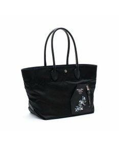 A.D.M.J. 【撥水】デービス/スワロフスキー・クリスタル　ライダースファスナートート