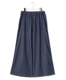 J.PRESS YORK STREET 【WOMEN】ダンガリーワイド デニムパンツ