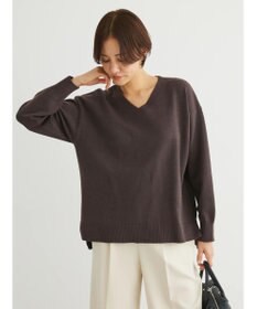 Green Parks もちやわ　Ｖネック前後差プルオーバー