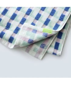 COQ 【SUPER ZERO】PLAID GEO チェックバスタオル