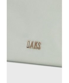 DAKS 【2WAY】ナイロン×牛革 ハウスチェック トートバッグ