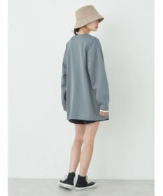 earth music&ecology ヘリンボーン調Ｖネックカーディガン