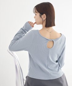 earth music&ecology 【前後2WAY】ツイストカットアウトプルオーバー