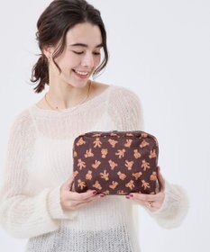 LeSportsac EXTRA LARGE RECTANGULAR COSMETIC/テディベアワンダーランド