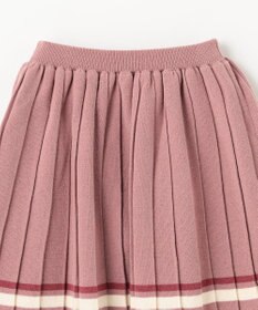 ANY KIDS プリーツニットスカート