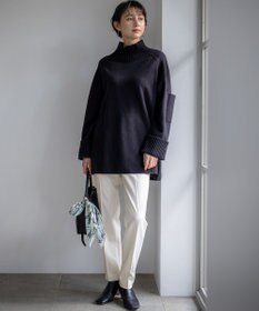 23区 L 【VERY掲載/撥水加工/洗える】TRストレッチギャバ テーパード パンツ