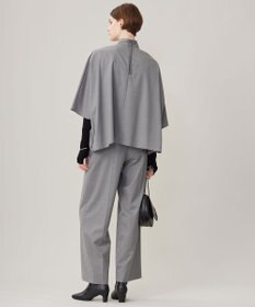 ICB 【洗える】Ｔ/Wブロード ワイドストレートパンツ