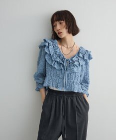 Green Parks ２ＷＡＹフリルブラウス