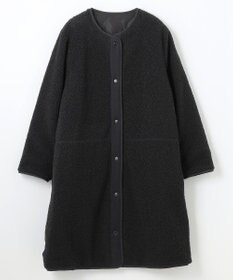 ANY L 【マフラー付き】キルトリバーシブルコート