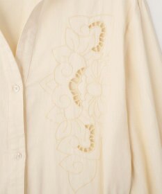 CRAFT STANDARD BOUTIQUE インド製 カットワークシシュウワンピース