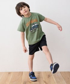 ANY KIDS 車プリント 半袖Tシャツ