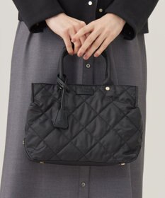 J.PRESS LADIES 【2way・撥水】ボンディングキルト トート バッグ