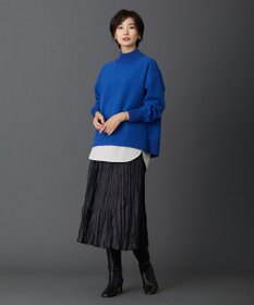 J.PRESS LADIES 【吸水速乾】プレーティングジャージー シャツテール カットソー