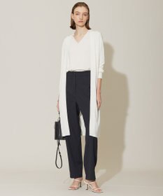 ICB L 【WEB限定カラーあり・接触冷感・UVケア・洗える】 シンセティックハイゲージ ロングカーディガン