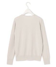 ICB 【WEB限定カラーあり・接触冷感・UVケア・洗える】 シンセティックハイゲージ Vネックプルオーバー