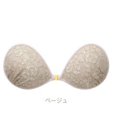 BRADELIS New York 【NuBra / ボリュームアップ】パテッドヌーブラ クラシカルブーケ 蒸れにくい バックレス コレクション デザインヌーブラ 正規品