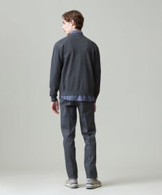 J.PRESS MEN 【ストレッチ性 / イージーケア】【FLEX YARN】ケーブルニットブルゾン型カーディガン