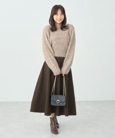 earth music&ecology ジャンボノットシャギーニットプルオーバー