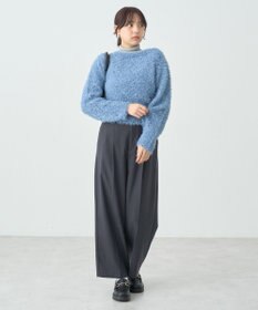 earth music&ecology ジャンボノットシャギーニットプルオーバー