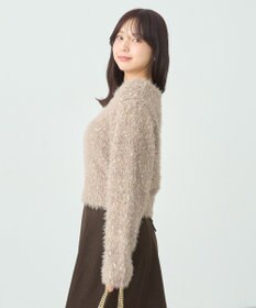earth music&ecology ジャンボノットシャギーニットプルオーバー