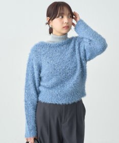 earth music&ecology ジャンボノットシャギーニットプルオーバー