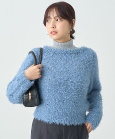 earth music&ecology ジャンボノットシャギーニットプルオーバー