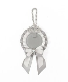 WEGO ティアラリボンロゼットキーホルダー